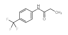 N-(4-三氟甲基苯基)丙酰胺结构式