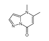 4,5-Dimethylpyrazolo[1,5-a]pyrimidin-7(4H)-one结构式