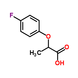 3-(4-氟苯氧)丙酸结构式