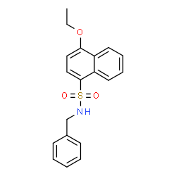 N-benzyl-4-ethoxynaphthalene-1-sulfonamide picture