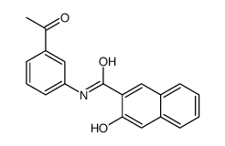 N-(3-Acetylphenyl)-3-hydroxy-2-naphthalenecarboxamide structure