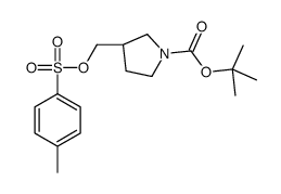 (R)-tert-butyl 3-(tosyloxyMethyl)pyrrolidine-1-carboxylate Structure