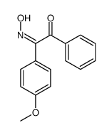 2-hydroxyimino-2-(4-methoxyphenyl)-1-phenylethanone Structure