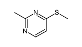 Pyrimidine, 2-methyl-4-(methylthio)- (8CI,9CI) Structure