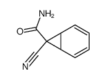 2,4-Norcaradiene-7-carboxamide,7-cyano-(7CI,8CI) Structure