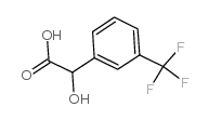 DL-2-(3-trifluoromethyl)phenylglycollic acid structure