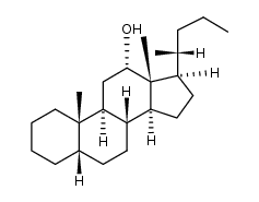 5β-cholan-12α-ol Structure