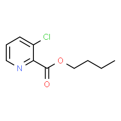 n-Butyl 3-chloropyridine-2-carboxylate structure