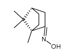 (1S)-1,7,7-trimethylbicyclo[2.2.1]heptan-2-one oxime structure