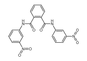 N,N'-bis-(3-nitro-phenyl)-phthalamide Structure