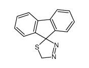 spiro[9H-fluorene-9,2'-5’H)-[1,3,4]thiadiazole]结构式