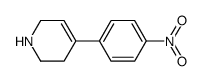 4-(4-Nitrophenyl)-1,2,3,6-tetrahydropyridine结构式