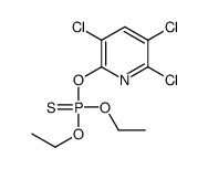 diethoxy-sulfanylidene-(3,5,6-trichloropyridin-2-yl)oxy-λ5-phosphane Structure