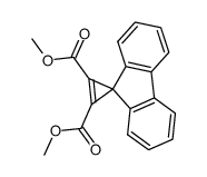 spiro[2-cyclopropene-1,9'-fluorene]-2,3-dimethyldicarboxylate结构式