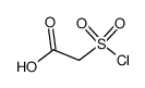 chlorosulfonyl-acetic acid Structure