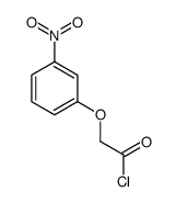 (3-nitrophenoxy)acetyl chloride structure