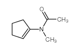 Acetamide, N-1-cyclopenten-1-yl-N-methyl- (9CI)结构式