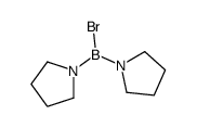 bromo(dipyrrolidin-1-yl)borane Structure