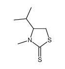 4-Isopropyl-3-methyl-1,3-thiazolidine-2-thione Structure