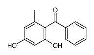 (2,4-dihydroxy-6-methylphenyl)-phenylmethanone结构式