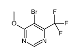 5-bromo-4-methoxy-6-(trifluoromethyl)pyrimidine结构式