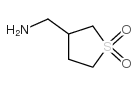 3-(Aminomethyl)tetrahydrothiophene 1,1-dioxide Structure