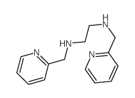 N,N-bis(pyridin-2-ylmethyl)ethane-1,2-diamine structure