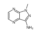 1H-Pyrazolo[3,4-b]pyrazin-3-amine,1-methyl-(9CI) structure