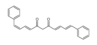 1,11-diphenylundeca-1,3,8,10-tetraene-5,7-dione结构式