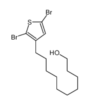 10-(2,5-dibromothiophen-3-yl)decan-1-ol Structure