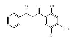 1-(5-chloro-2-hydroxy-4-methylphenyl)-3-phenyl-1,3-propanedione Structure