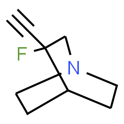 1-Azabicyclo[2.2.2]octane,3-ethynyl-3-fluoro-(9CI)结构式