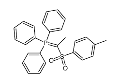 α-Tosylaethyliden-triphenylphosphoran Structure