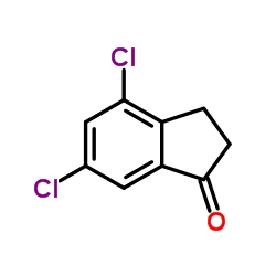 4,6-Dichloro-1-indanone structure