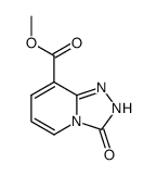 2,3-Dihydro-3-oxo-1,2,4-triazolo[4,3-a]pyridine-8-carboxylic acid methyl ester结构式