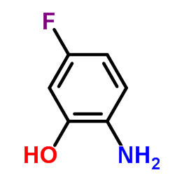 2-Amino-5-fluorophenol Structure