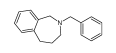 2-benzyl-1,3,4,5-tetrahydro-2-benzazepine Structure