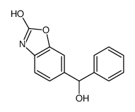 6-(Hydroxyphenylmethyl)benzoxazol-2(3H)-one Structure