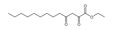 2,4-dioxo-tridecanoic acid ethyl ester结构式