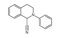 2-Cyano-1,2,3,4-tetrahydro-2-phenylisoquinoline Structure