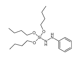 N-Tributoxysilyl-N'-phenyl-hydrazin Structure