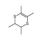 2,3,5,6-tetramethyl-2,3-dihydro-1,4-dithiine Structure