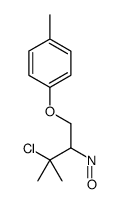 1-(3-chloro-3-methyl-2-nitrosobutoxy)-4-methylbenzene结构式