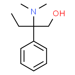 2-(DIMETHYLAMINO)-2-PHENYLBUTAN-1-OL structure