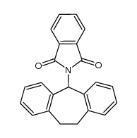 N-(10,11-dihydro-5H-dibenzo[a,c]cyclohepten-5-yl)phthalimide结构式