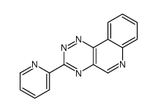 3-pyridin-2-yl-[1,2,4]triazino[5,6-c]quinoline结构式