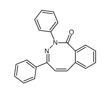 2,4-diphenyl-2,3-benzodiazocin-1-one结构式