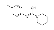 N-(2,4-dimethylphenyl)piperidine-1-carboxamide结构式