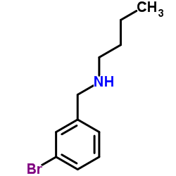 N-(3-Bromobenzyl)-1-butanamine Structure