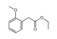 ethyl (2-methoxyphenyl)acetate structure